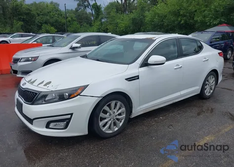 2015 Kia Optima Ex из США, поврежденный, VIN 5XXGN4A73FG418028